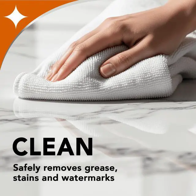 Alt view image 3 of 6 - Weiman Granite & Stone 3-in-1 Cleaner, Polish & Protect for Granite and Stone Countertops, 16 fl oz
