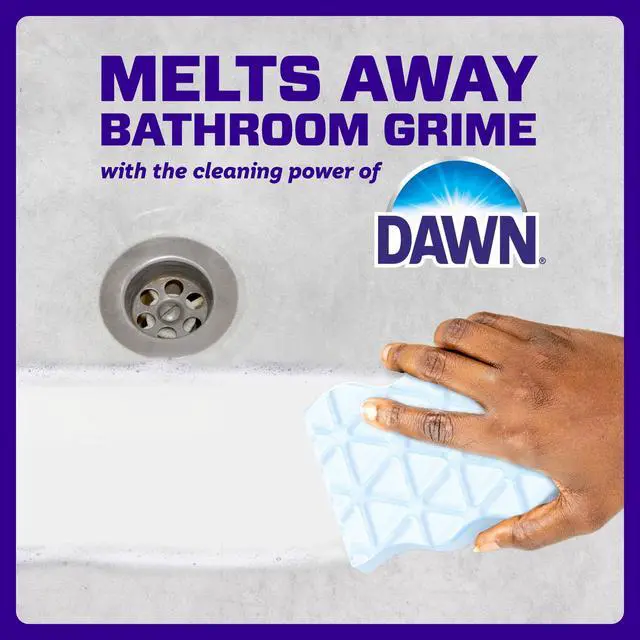 Alt view image 6 of 6 - Mr. Clean Magic Eraser Sponge, Shower & Tub Cleaner, Lavender, 3 Count