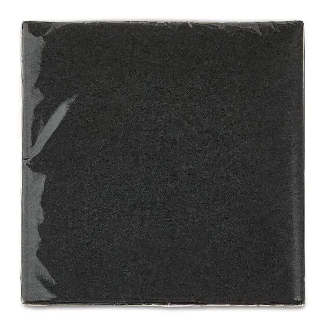 Alt view image 4 of 6 - (6 pack) 24 Count 6.5IN x 6.5IN Black Disposable Paper Napkins by Way To Celebrate