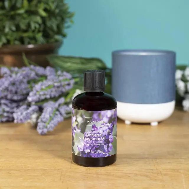 Alt view image 3 of 5 - Mainstays Universal Fragrance Oil, Lilac Breeze, 5 fl oz, for use with Fragrance Oil Diffusers, Fragrance Warmers, Potpourri, and Wicking Fragrance Diffusers