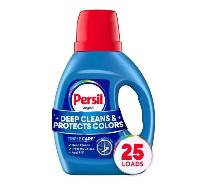 Alt view image 16 of 20 - Persil Deep Clean Liquid Laundry Detergent, Original, 34 fl oz, 25 loads