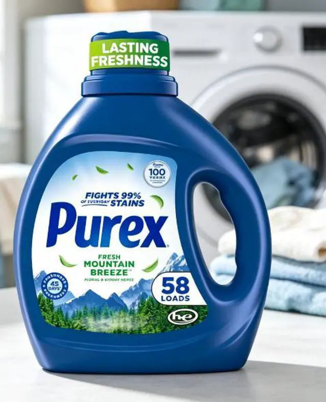 Main image of Purex Fresh Mountain Breeze Liquid Detergent, 66 fl oz, 58 loads