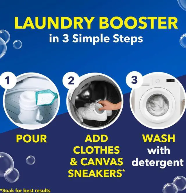 Alt view image 20 of 20 - OxiClean White Revive Laundry Whitener and Laundry Stain Remover Powder, 3 lb