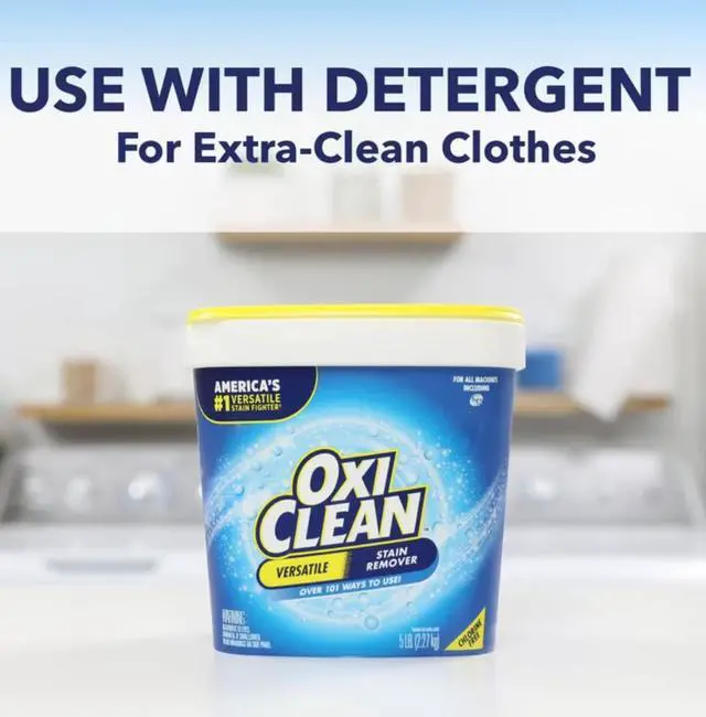 Alt view image 2 of 6 - OxiClean Versatile Stain Remover Powder for Around the Home and Laundry, 1.77 lb