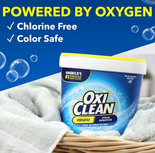 Alt view image 4 of 6 - OxiClean Versatile Stain Remover Powder for Around the Home and Laundry, 1.77 lb
