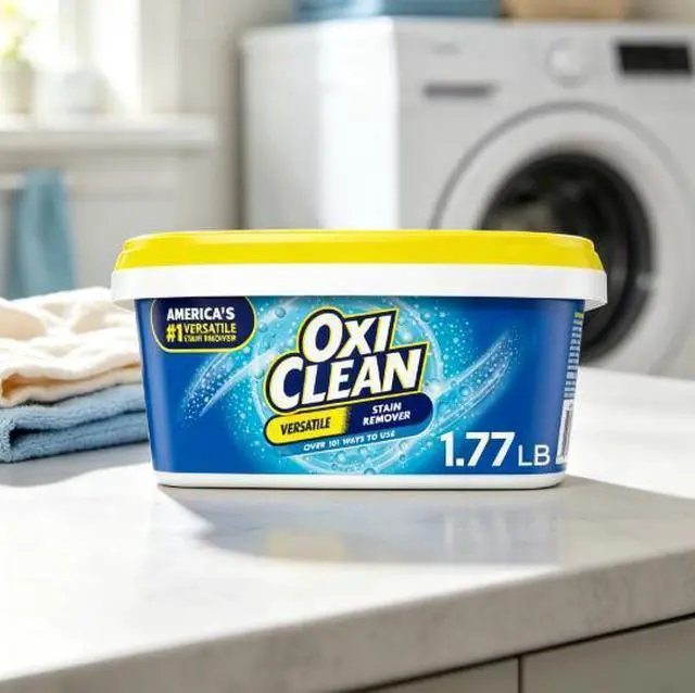 Main image of OxiClean Versatile Stain Remover Powder for Around the Home and Laundry, 1.77 lb