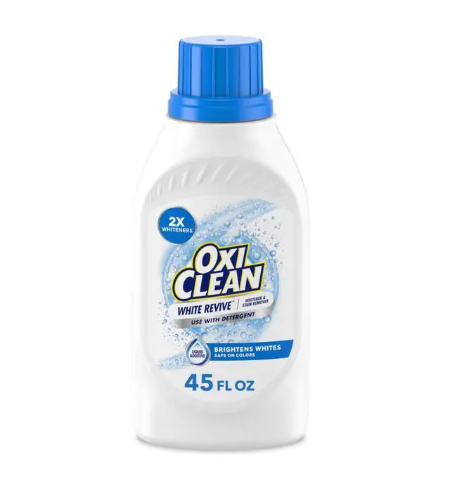Alt view image 2 of 6 - OxiClean White Revive Whitener & Stain Remover Liquid Additive, 45 fl oz