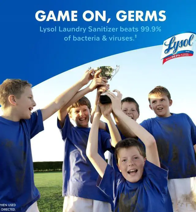 Alt view image 2 of 6 - Lysol Laundry Sanitizer Additive, Sanitizing Liquid for Clothes and Linens, Crisp Linen, 21 oz