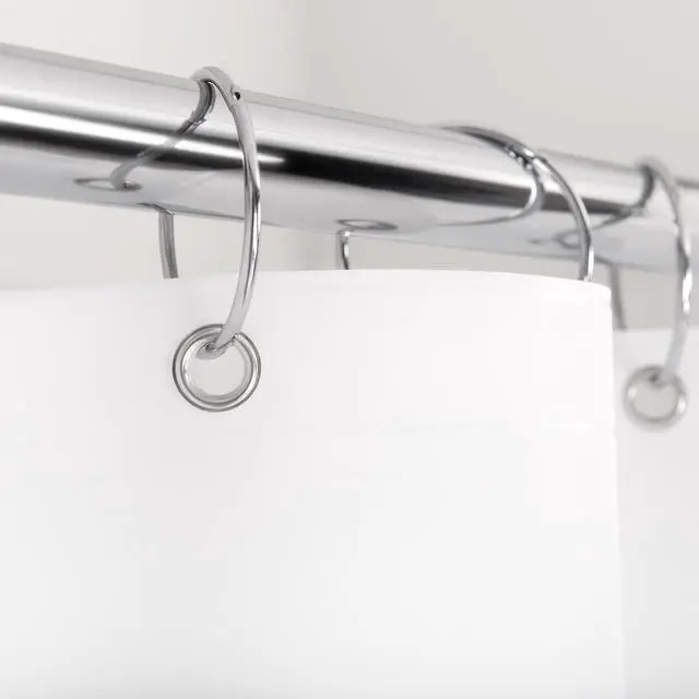 Alt view image 2 of 7 - Mainstays Medium Weight Shower Liner - White