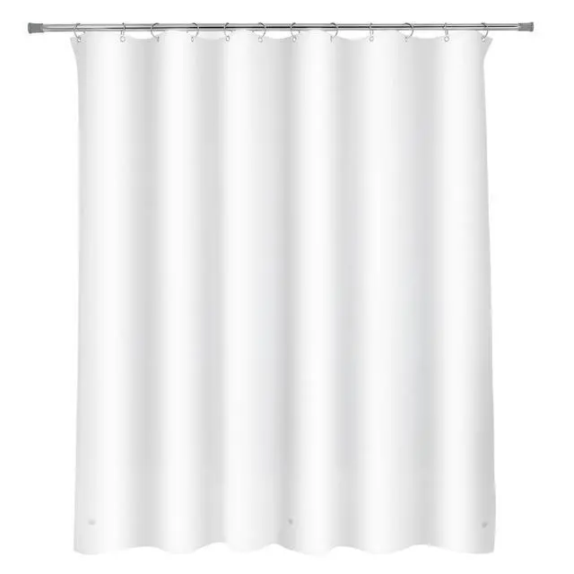 Alt view image 5 of 7 - Mainstays Medium Weight Shower Liner - White
