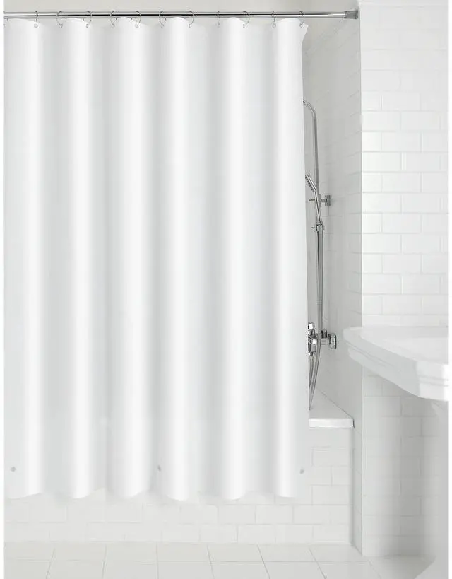 Main image of Mainstays Medium Weight Shower Liner - White