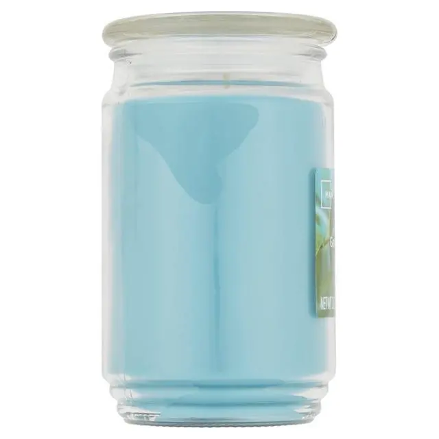 Alt view image 3 of 6 - Mainstays Garden Rain Single-Wick Scented Glass Jar Candle, 20 oz