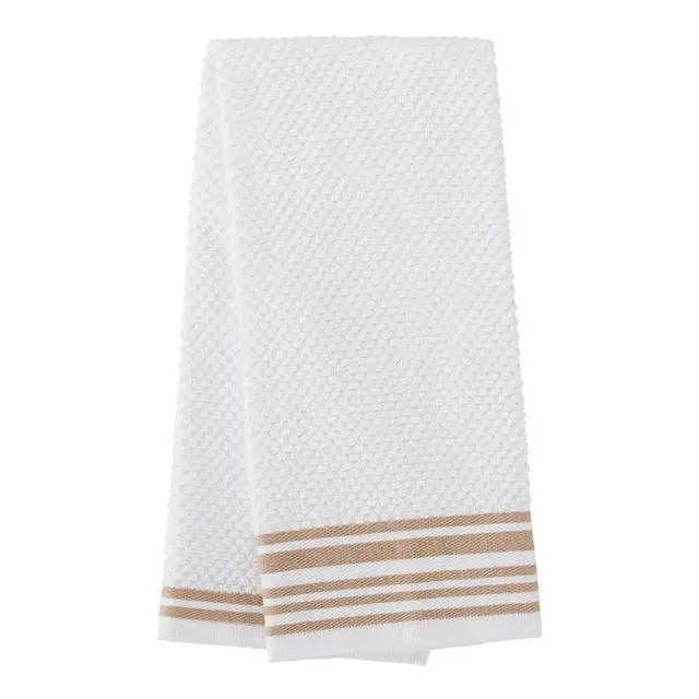 Alt view image 5 of 5 - Mainstays 4-Pack 16x26 Woven Kitchen Towel Set, Brownstone