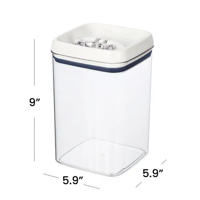 Alt view image 2 of 7 - Better Homes & Gardens Flip-Tite Square Food Storage Container, BPA-Free