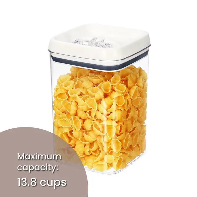 Alt view image 5 of 7 - Better Homes & Gardens Flip-Tite Square Food Storage Container, BPA-Free