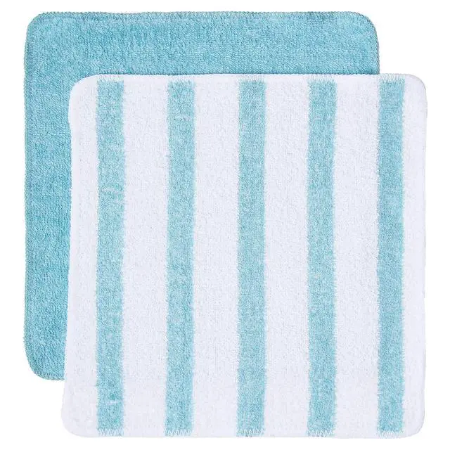 Alt view image 3 of 6 - (2 pack) Mainstays 9-Pack Utility Dishcloth Set, Grey