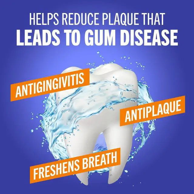 Alt view image 4 of 5 - TheraBreath Healthy Gums Mouthwash, Antigingivitis Mouth Rinse for Adults, Clean Mint, 16 fl oz