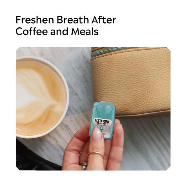 Alt view image 5 of 6 - Listerine Cool Mint PocketPaks Fresh Breath Strips, 3 Pack of 24 Count