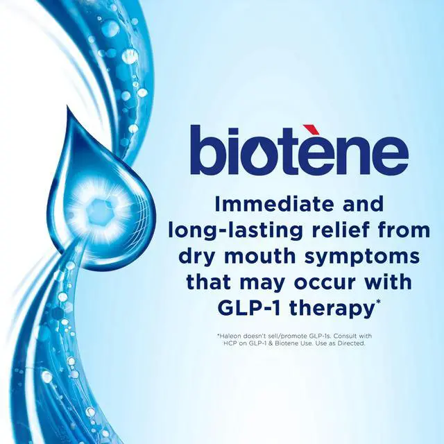 Alt view image 5 of 5 - Biotene Dry Mouth and Fresh Breath Moisturizing Spray, Gentle Mint, 1.5 Oz, for Children and Adults