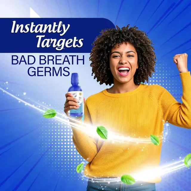 Alt view image 2 of 6 - Equate Alcohol-Free Fresh Breath Oral Rinse, Glacial Mint, 16 fl oz