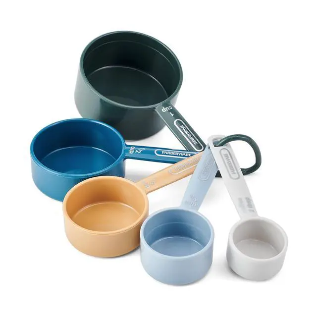 Alt view image 2 of 7 - Farberware Professional Measuring Cup Set with Bonus Coffee Scoop, Assorted Colors