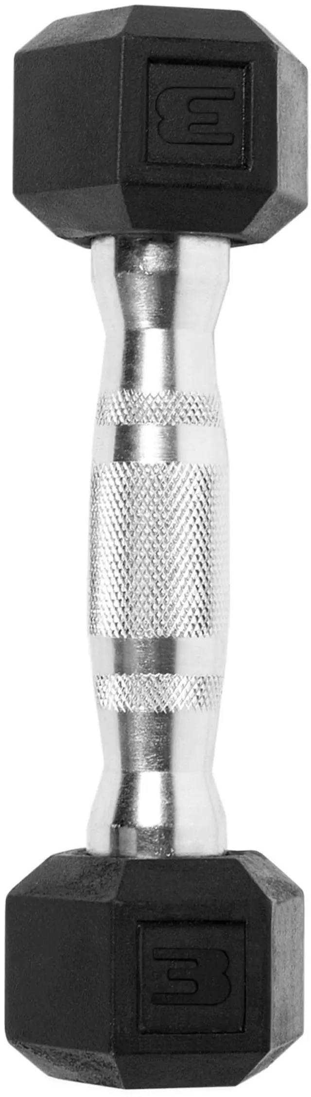Main image of CAP Barbell, 3lb Rubber Hex Dumbbell, Single