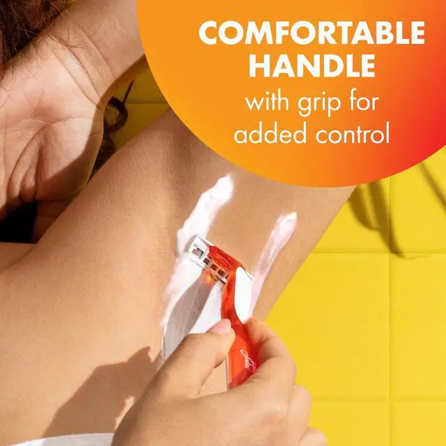 Alt view image 2 of 4 - BIC Soleil 3 Women's 3-Blade Disposable Razors, Dorm Essentials, Ladies Razors, 4-Count