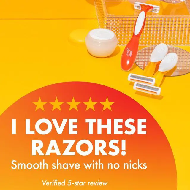 Alt view image 4 of 4 - BIC Soleil 3 Women's 3-Blade Disposable Razors, Dorm Essentials, Ladies Razors, 4-Count