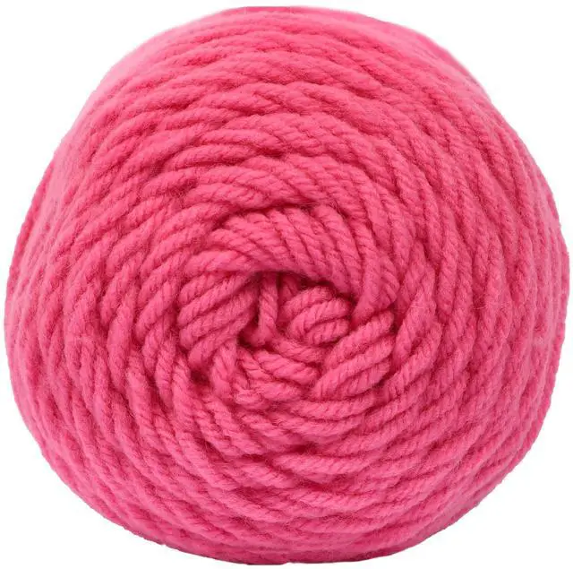 Alt view image 5 of 5 - (2 pack) Mainstays Medium Acrylic Pink Yarn, 7 Oz 397 Yards