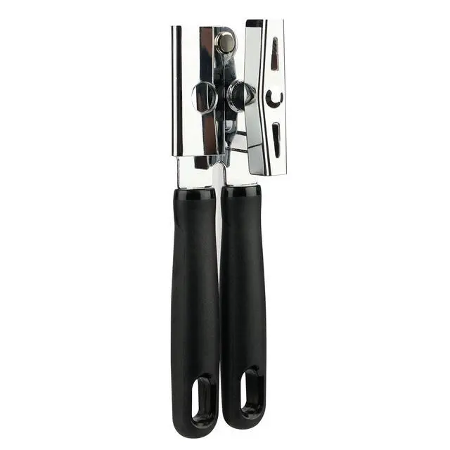 Alt view image 3 of 4 - Mainstays Stainless Steel Comfort Cushion Handle Grip Can Opener, Black