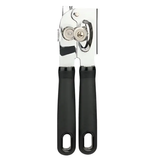 Alt view image 4 of 4 - Mainstays Stainless Steel Comfort Cushion Handle Grip Can Opener, Black