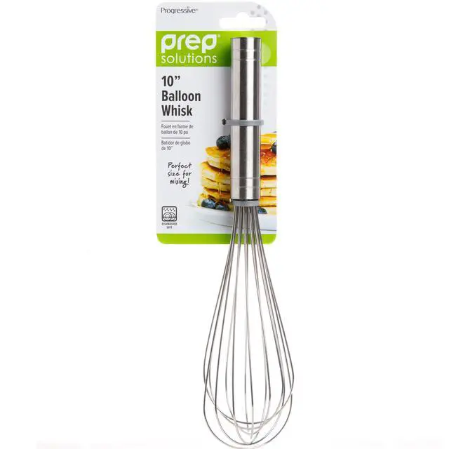 Alt view image 4 of 6 - Prep Solutions 10" Stainless Steel Balloon Whisk