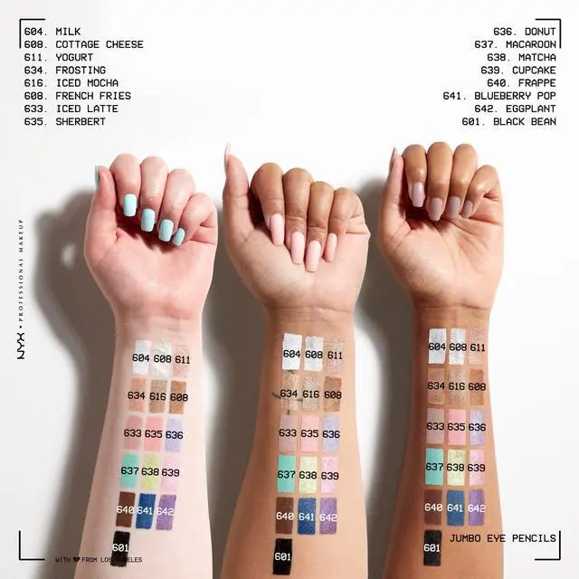 Alt view image 3 of 4 - NYX Professional Makeup Jumbo All-in-One Eye Shadow and Eye Pencil Makeup, Milk