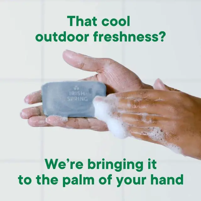 Alt view image 2 of 6 - Irish Spring Moisture Blast Deodorant Bar Soap for Men, 3.7 oz Bar (8 Pack)