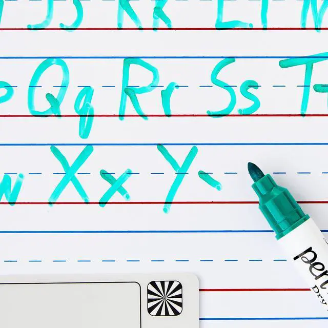 Alt view image 2 of 6 - Pen+Gear 2-in-1 Magnetic Dry Erase Markers, Fine Tip, Assorted Colors, 8 Count