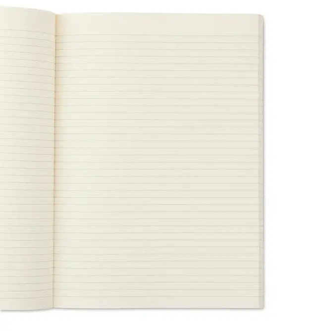 Alt view image 4 of 5 - Pen+Gear Poly Notebook, Blue, 7 in x 9.87 in, 80 College-Ruled Pages