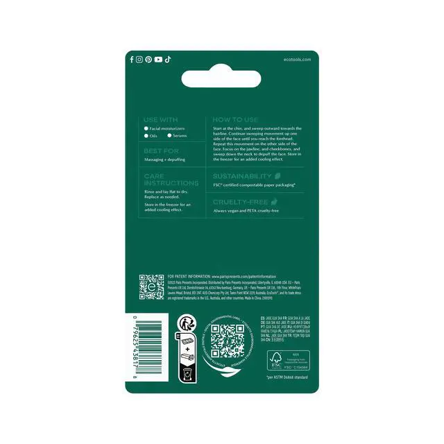 Alt view image 4 of 4 - EcoTools Jade Facial Gua Sha Massaging and Skincare Tool, 1 Count
