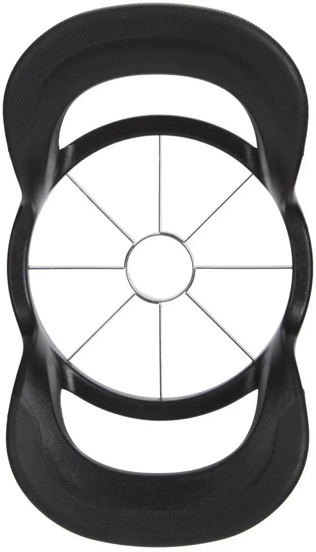 Main image of Mainstays 8-Wedge Stainless Steel Apple Slicer and Corer, Black