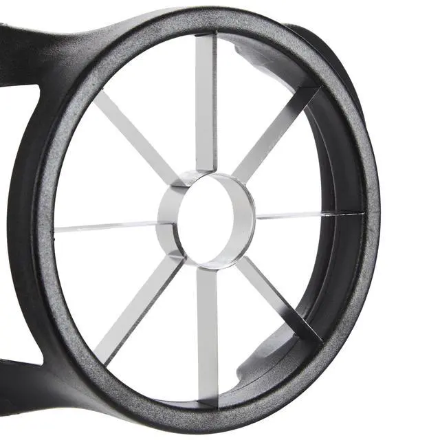 Alt view image 5 of 5 - Mainstays 8-Wedge Stainless Steel Apple Slicer and Corer, Black