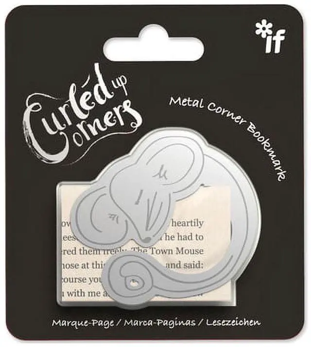 Main image of Curled Up Corners Bookmark Quiet Mouse (Other)