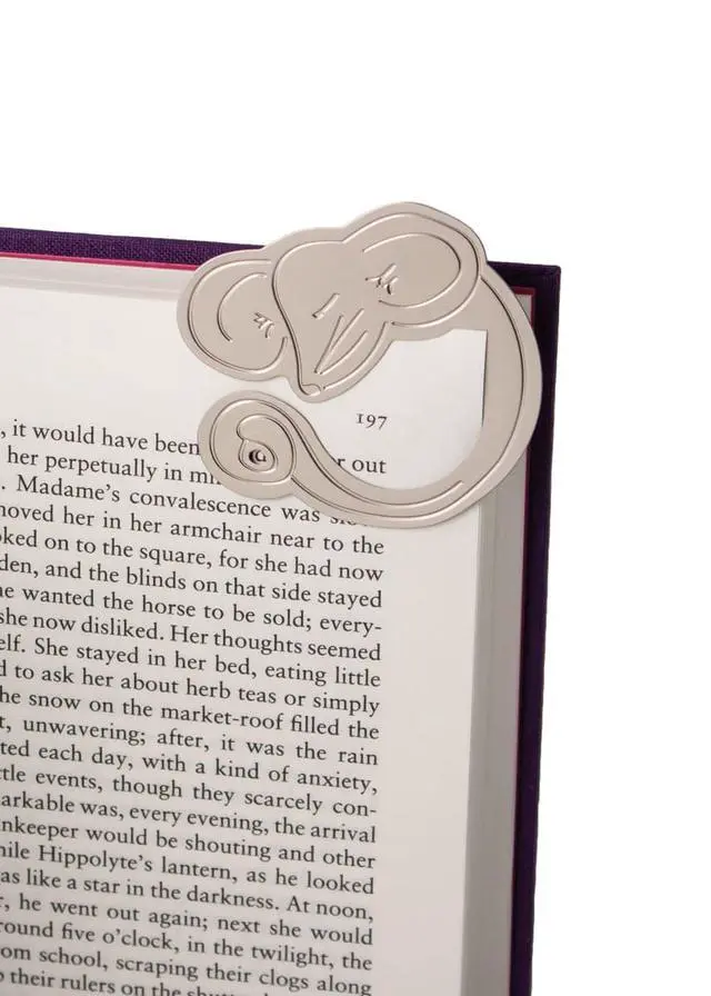 Alt view image 2 of 2 - Curled Up Corners Bookmark Quiet Mouse (Other)