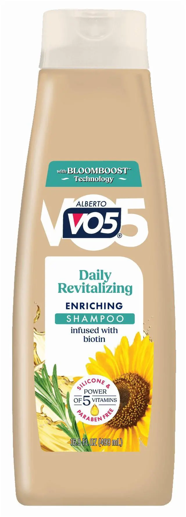 Alt view image 5 of 5 - (6 pack) Alberto VO5 Daily Revitalizing Enriching Shampoo with Biotin, Vitamin-Enriched, Paraben Free Formula for Strong, Healthy Hair