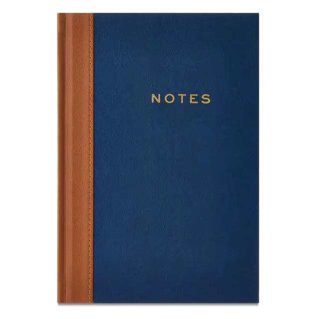 Alt view image 2 of 3 - Pen+Gear Simulated Leather Journal, Navy, 6" x 8", 256 Ruled Pages
