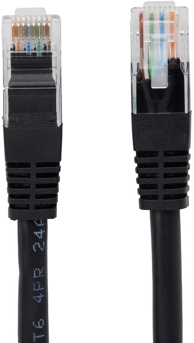 Alt view image 2 of 5 - onn. Cat6 Ethernet Patch Cable, RJ45 Network Internet Stranded Cord, 14', Black