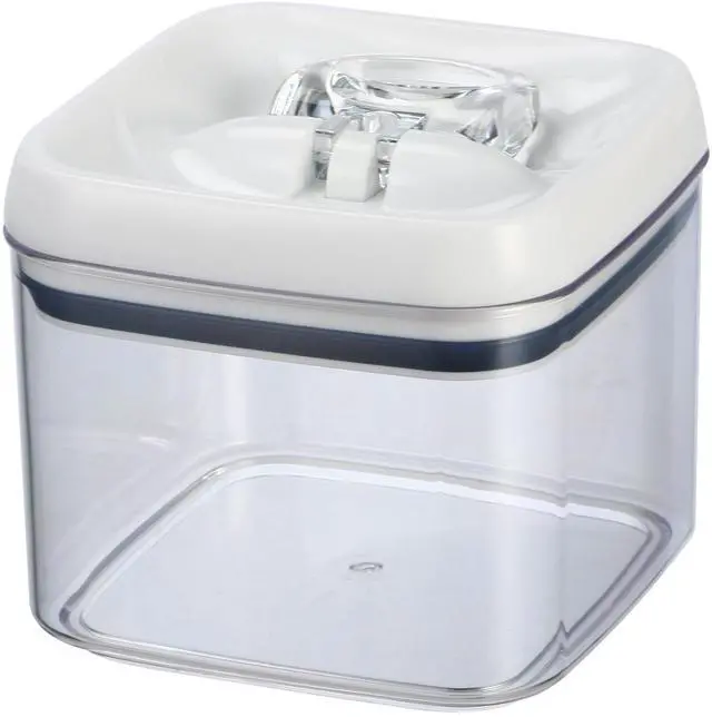 Main image of Better Homes & Gardens Flip-Tite Square Food Storage Container, Clear, Easy-Open Lid, BPA-Free