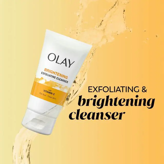 Alt view image 4 of 5 - Olay Face Wash, Vitamin C Cleanser, Exfoliating Face Scrub, Hydrating Dull Skin 5.0fl oz