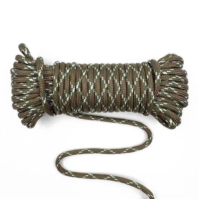 Alt view image 5 of 6 - Hyper Tough 7/32 inch x 50 ft, 1100 Paracord, Camo