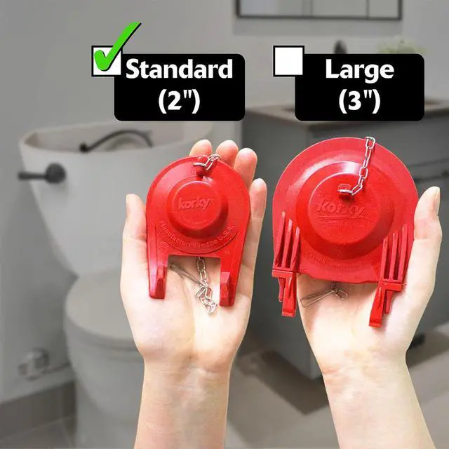 Alt view image 2 of 4 - Korky Standard 2-inch Ultra High Performance Universal Toilet Flapper (100)