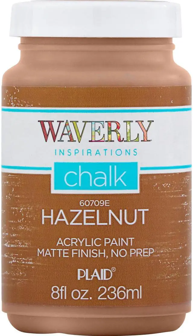 Main image of Waverly Inspirations Chalk Paint, Ultra Matte, Hazelnut, 8 fl oz