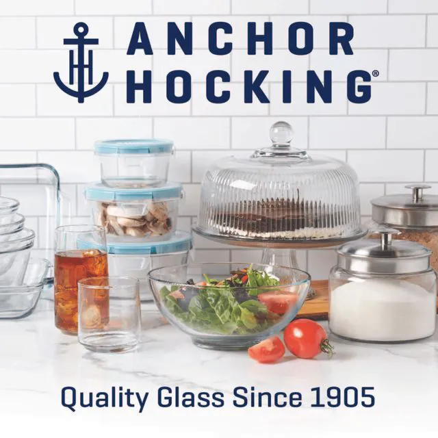 Alt view image 4 of 5 - Anchor Hocking Silver Glass with Lid Penny Candy Glass Jar, A Practical Choice for Pantry Jar Storage and Display